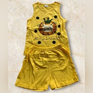 New. King Lion Short Set